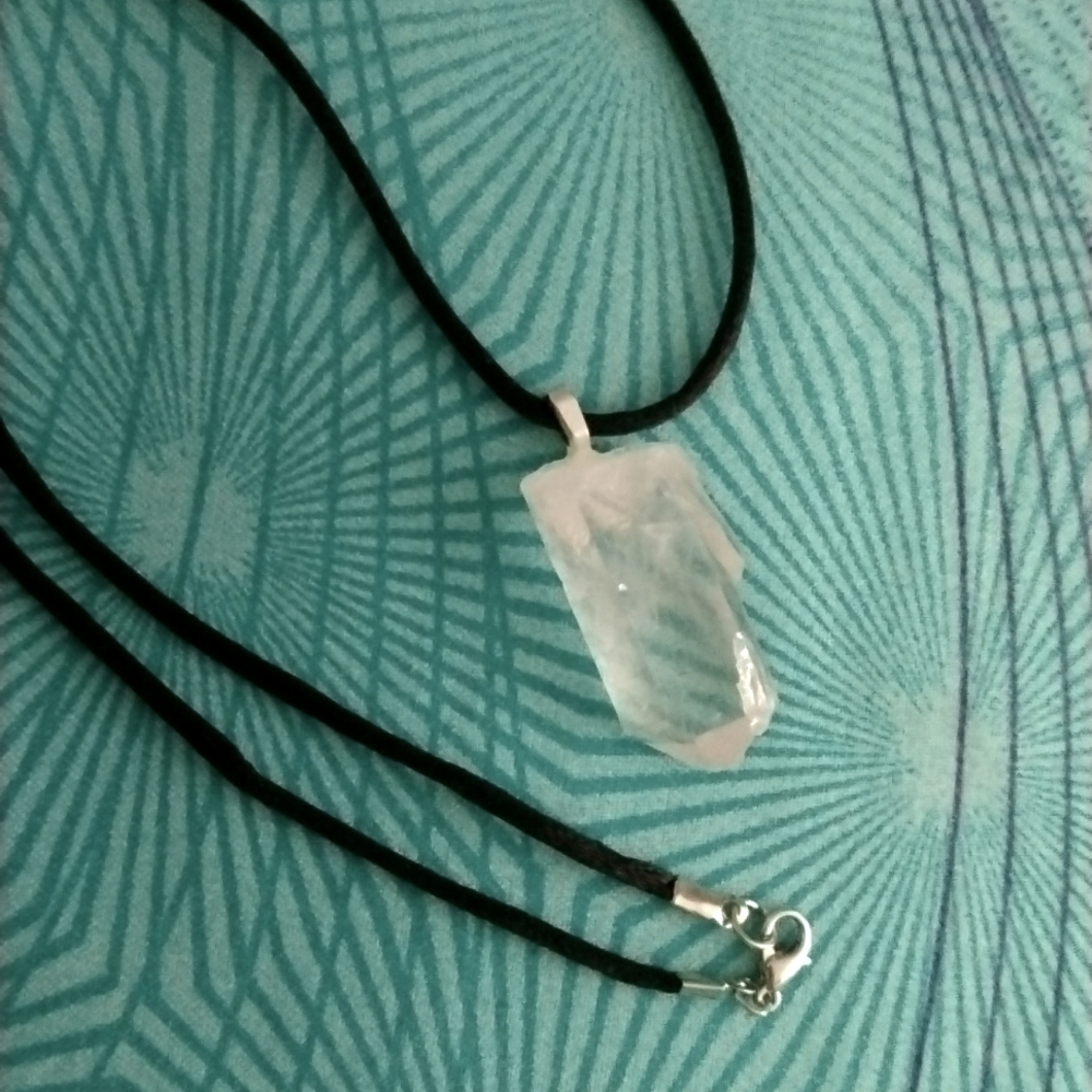 Quartz necklace